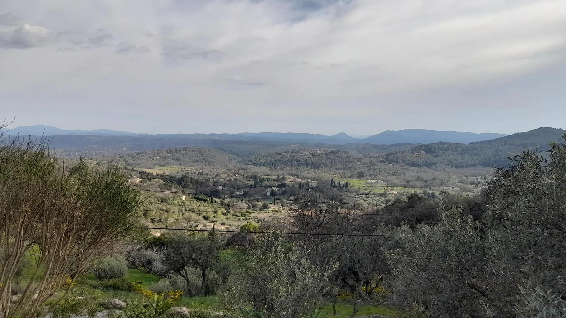 L'Olivaie - Calme, Confort Et Vue Imprenable Seillans Apartament